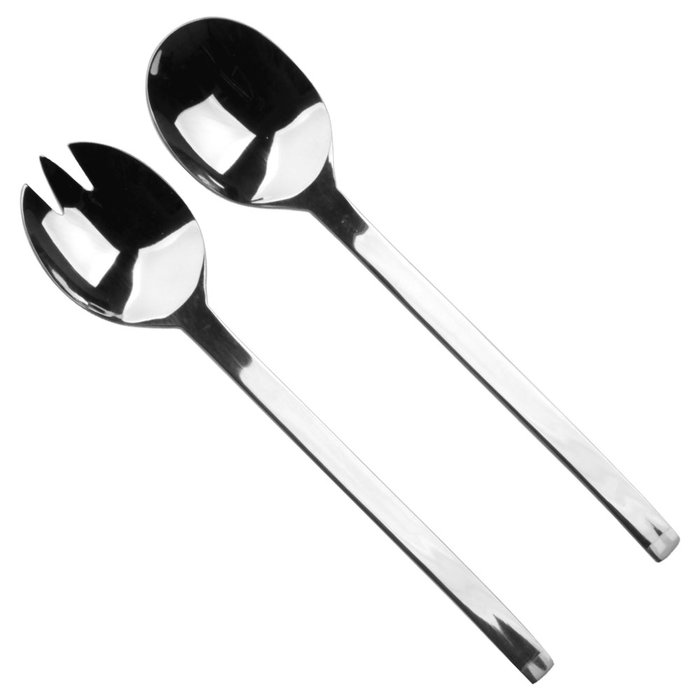 Herdmar Spiga Cubiertos para Servir Ensalada de Acero Inoxidable Herdmar Spiga Cubiertos para Servir Ensalada de Acero Inoxidable